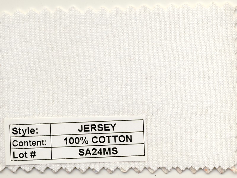 Jersey 100% cotton